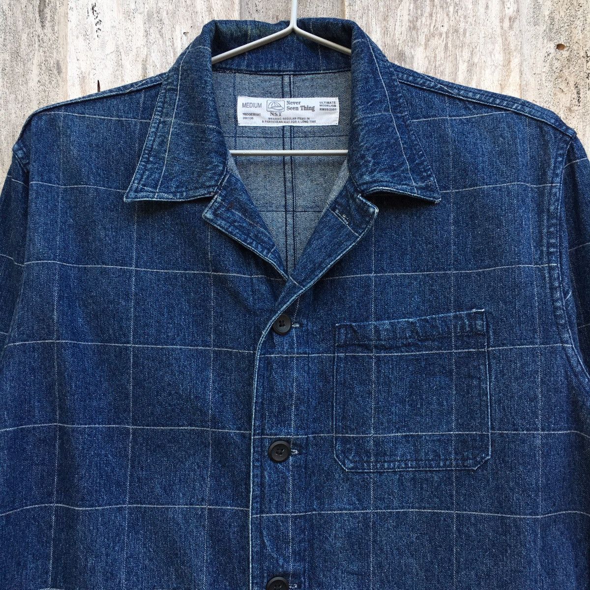 Japanese Brand × Vintage Vintage Never Seen Thing NST Button Up Jacket Size US M / EU 48-50 / 2 - 2 Thumbnail