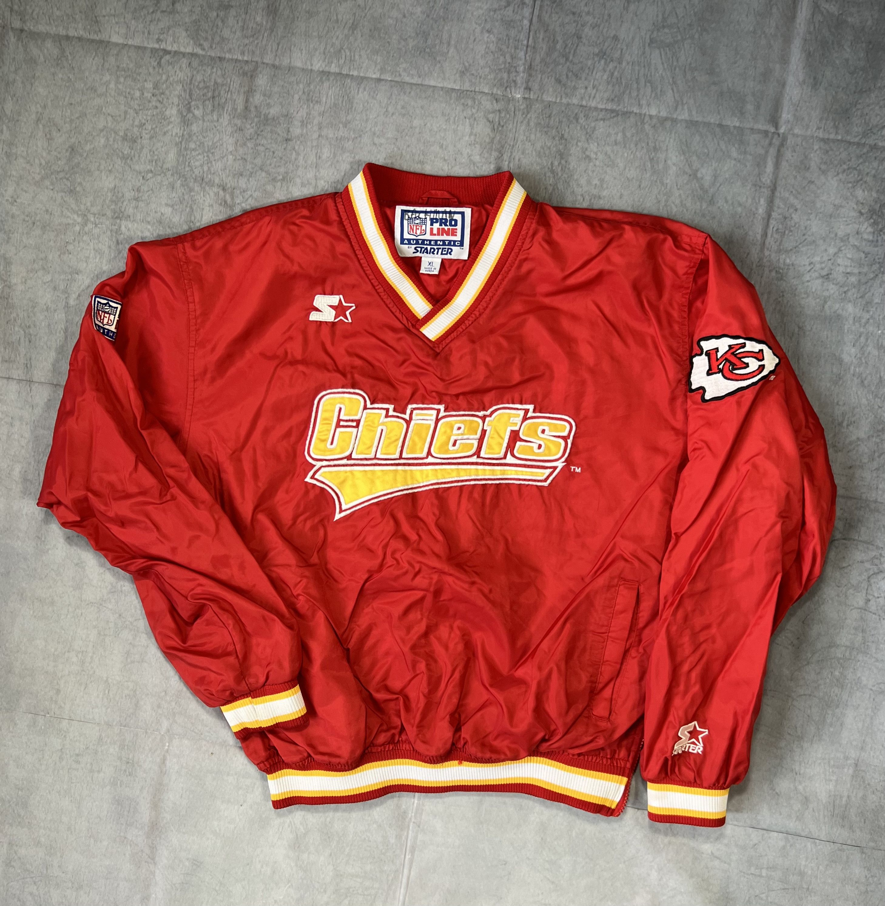 Vintage Vintage Kansas City Chiefs Starter Jacket Grailed