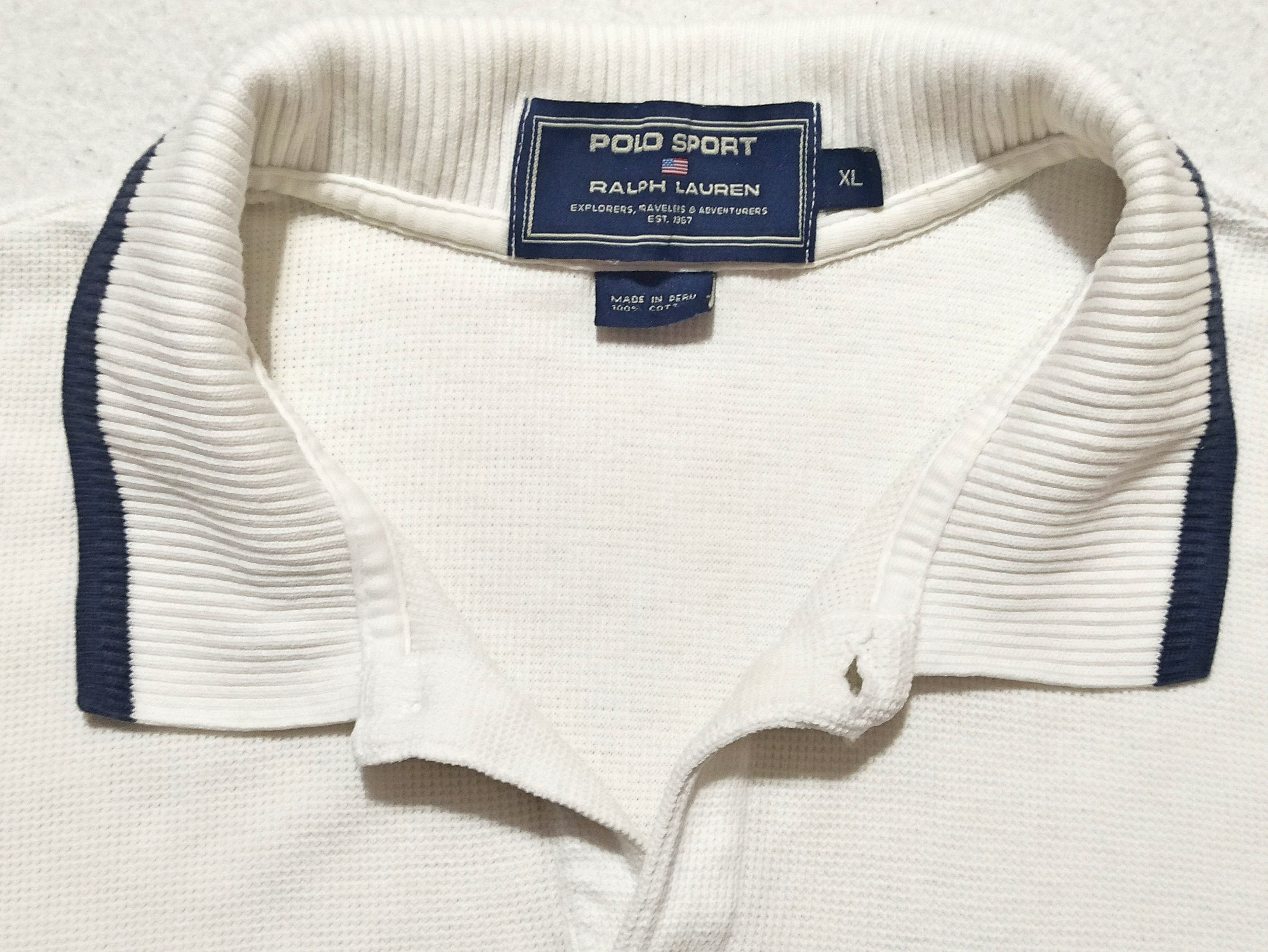Ralph Lauren × Vintage Polo Sport Ralph Lauren Vintage polo Size US XL / EU 56 / 4 - 4 Thumbnail