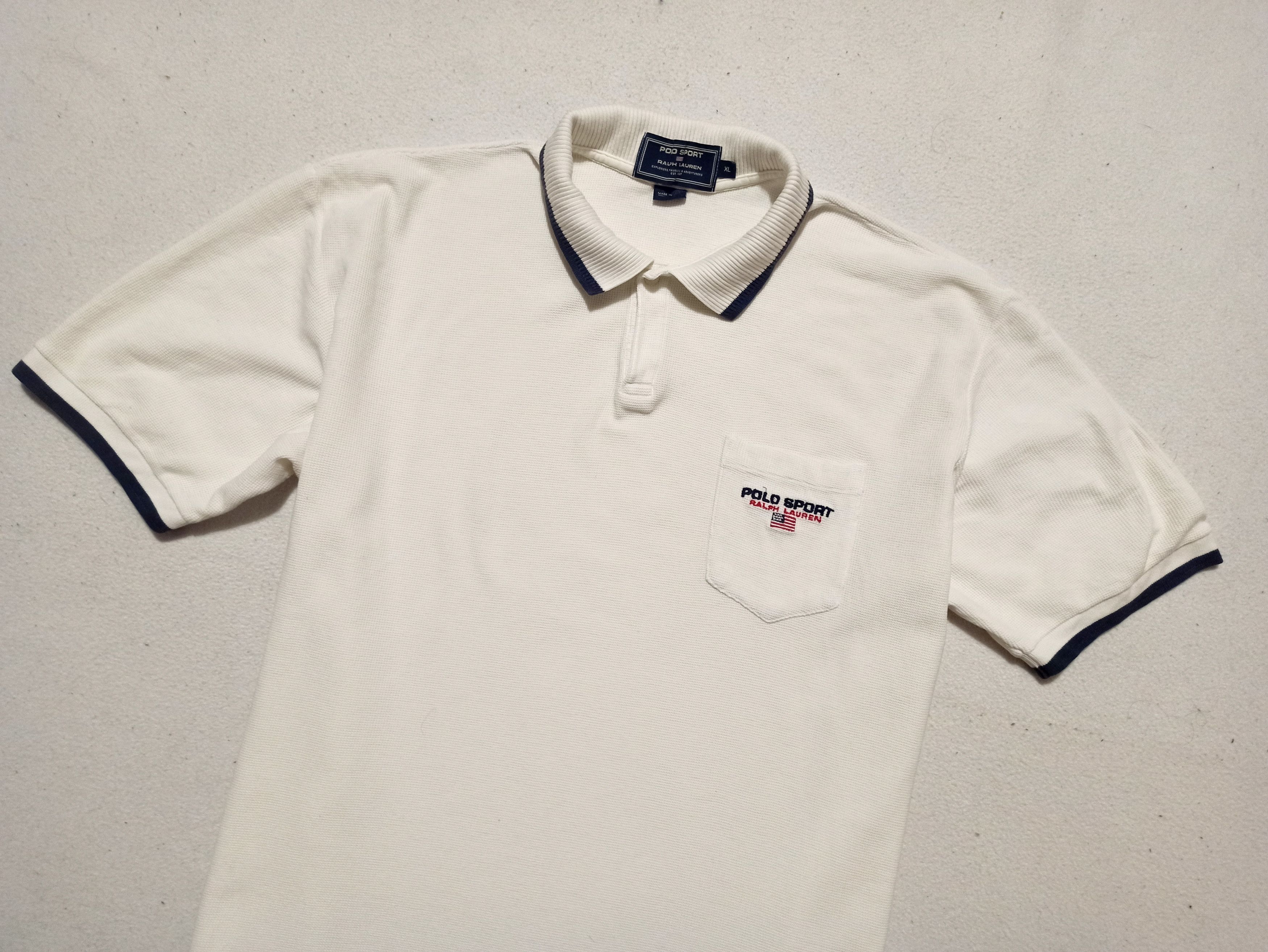Ralph Lauren × Vintage Polo Sport Ralph Lauren Vintage polo Size US XL / EU 56 / 4 - 2 Thumbnail