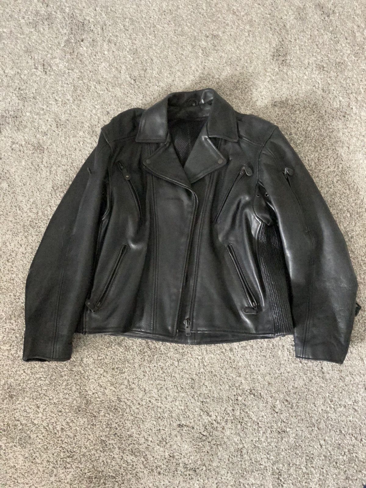 Vintage Vintage Leather Biker Moto Jacket Size US L / EU 52-54 / 3 - 1 Thumbnail