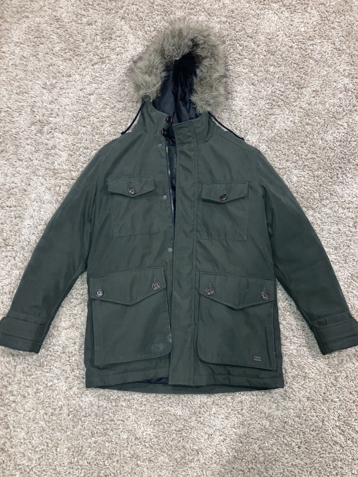 Produkt EVANGELION 2TONE DOWN JACKET (RED(EVA-02)) | Grailed