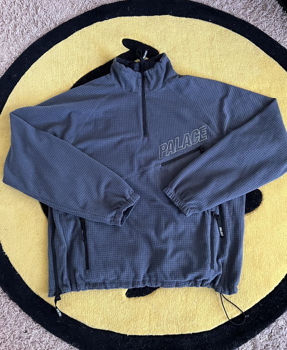 Palace PALACE POLAR GRID REVERSE JACKET XL BLACK TRI FERG | Grailed