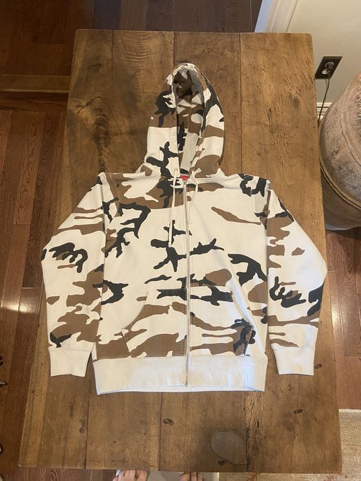 Supreme Box Logo Hooded Sweatshirt Camo Men's - FW16 - US