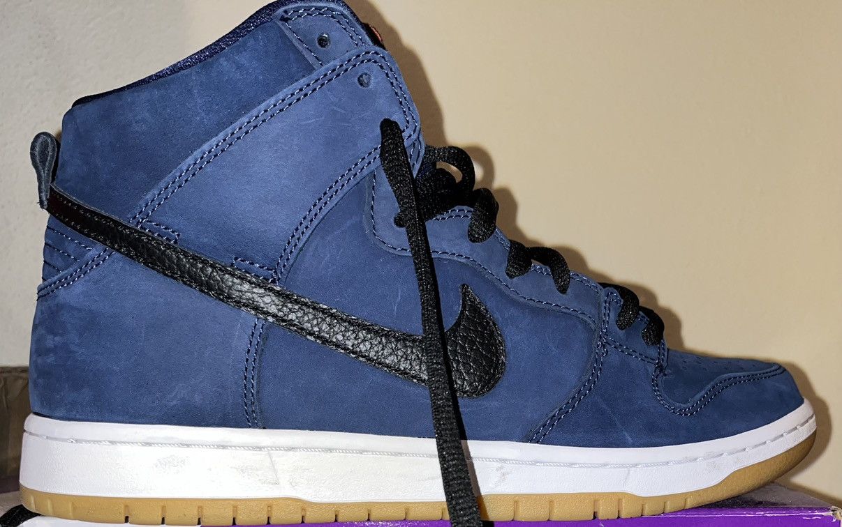 Nike Dunk SB Orange Label Midnight Navy