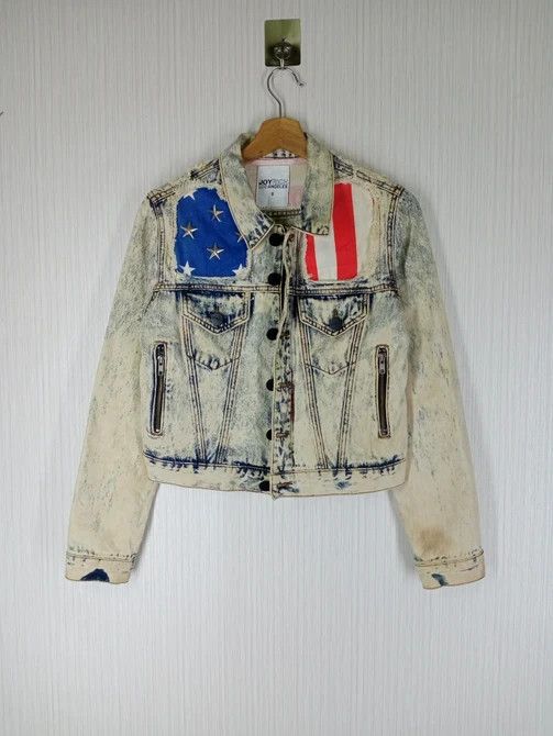 Joyrich RARE JOYRICH LOS ANGELES DISTRESSED DENIM JACKET Size US S / EU 44-46 / 1 - 2 Thumbnail