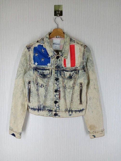 Joyrich RARE JOYRICH LOS ANGELES DISTRESSED DENIM JACKET Size US S / EU 44-46 / 1 - 3 Thumbnail
