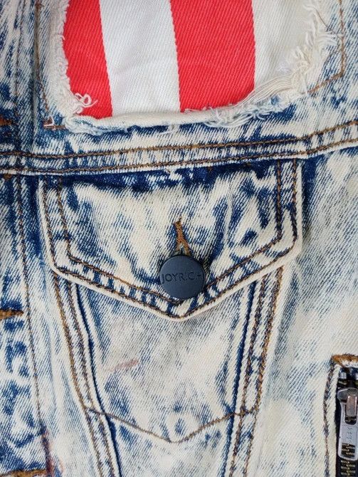 Joyrich RARE JOYRICH LOS ANGELES DISTRESSED DENIM JACKET Size US S / EU 44-46 / 1 - 12 Thumbnail