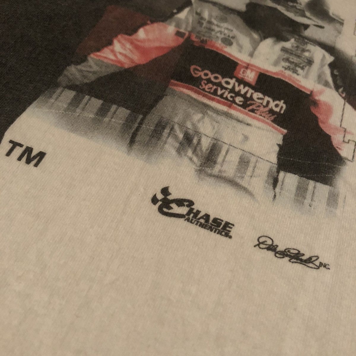 NASCAR Vintage 90s NASCAR Dale Earnhardt The Intimidator Pocket Tee Size US XL / EU 56 / 4 - 7 Thumbnail
