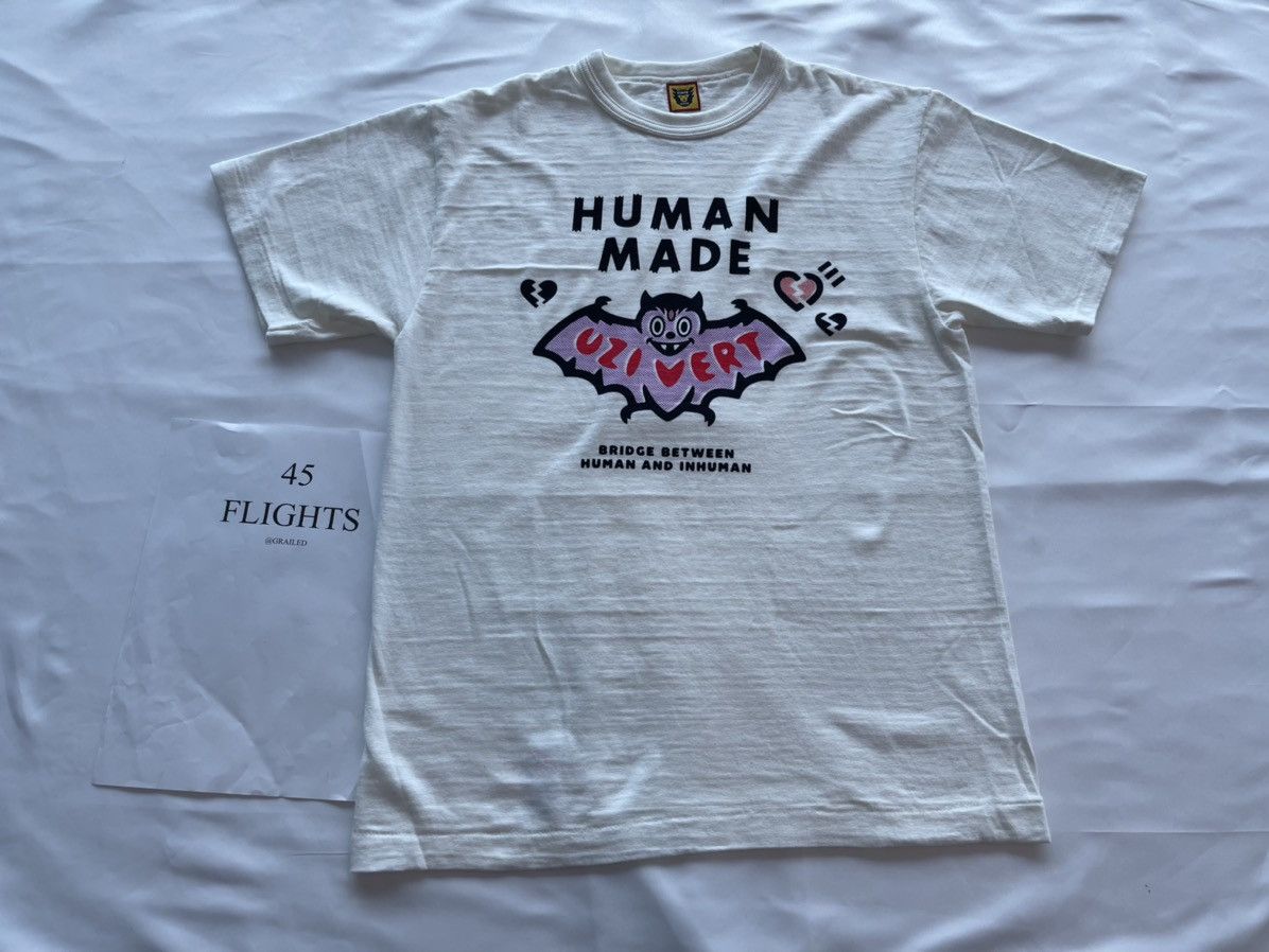 Lil Uzi Vert Human made x UZi Vert White Tee | Grailed