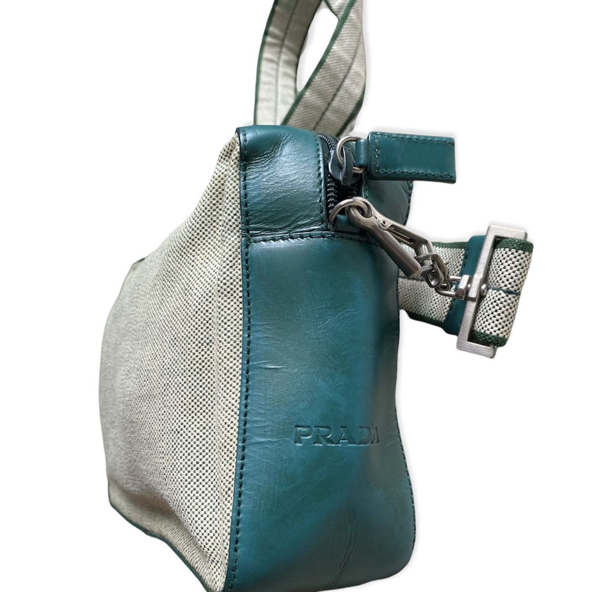 Prada Vintage Prada Canvas Bag Size ONE SIZE - 3 Thumbnail