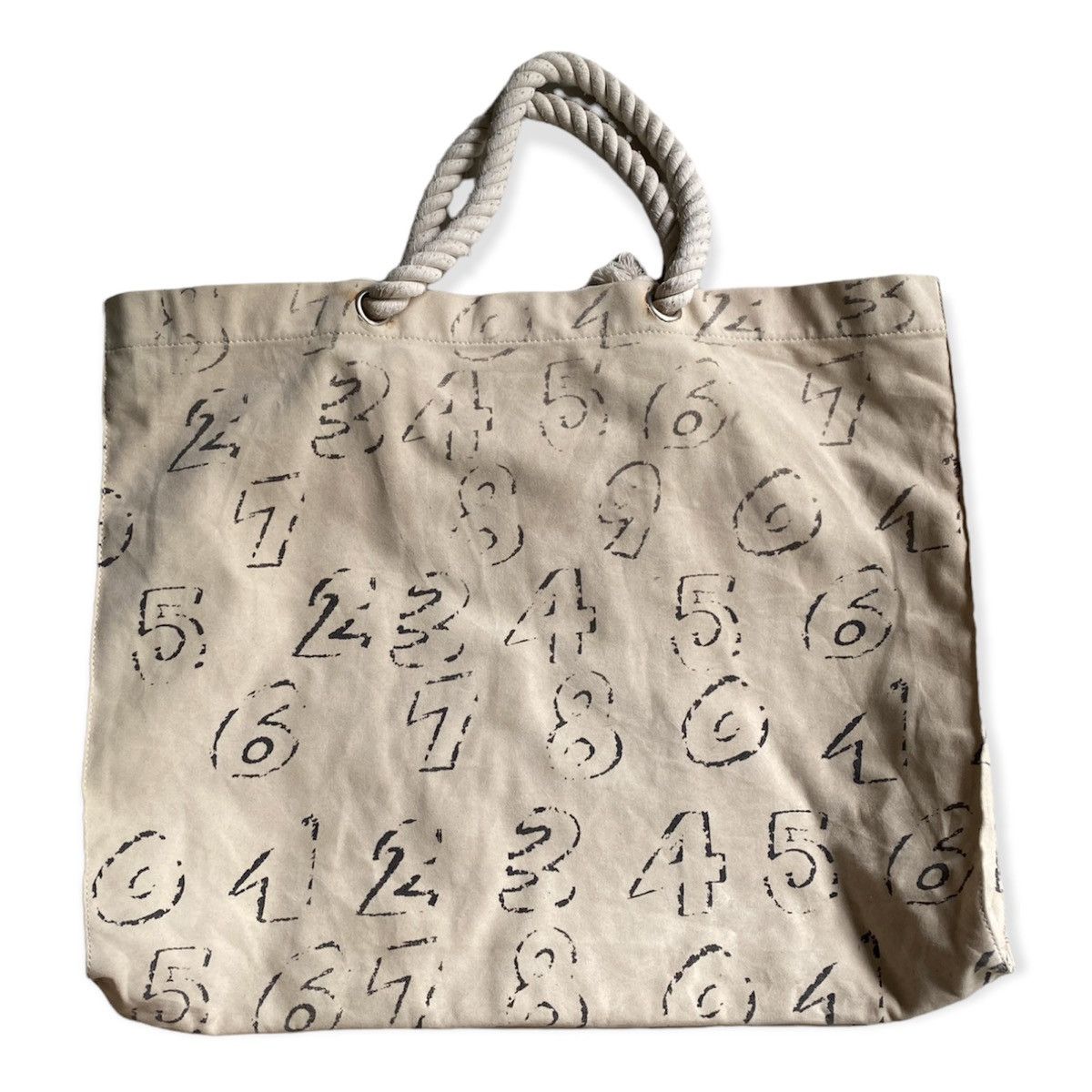 Comme des Garcons Number Sheepskin Tote Bag Size ONE SIZE - 1 Thumbnail