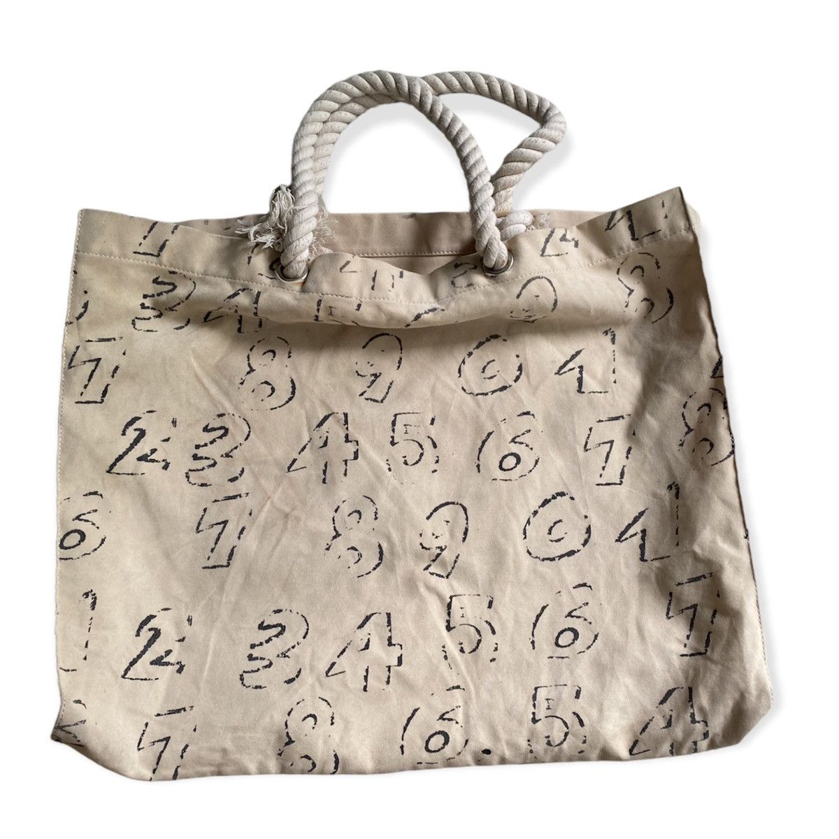 Comme des Garcons Number Sheepskin Tote Bag Size ONE SIZE - 2 Thumbnail