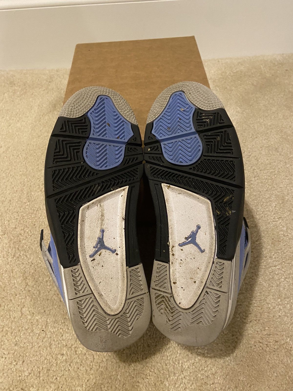 Jordan Brand Jordan 4 University Blue Size 6.5 Size US 6.5 / EU 39-40 - 5 Thumbnail