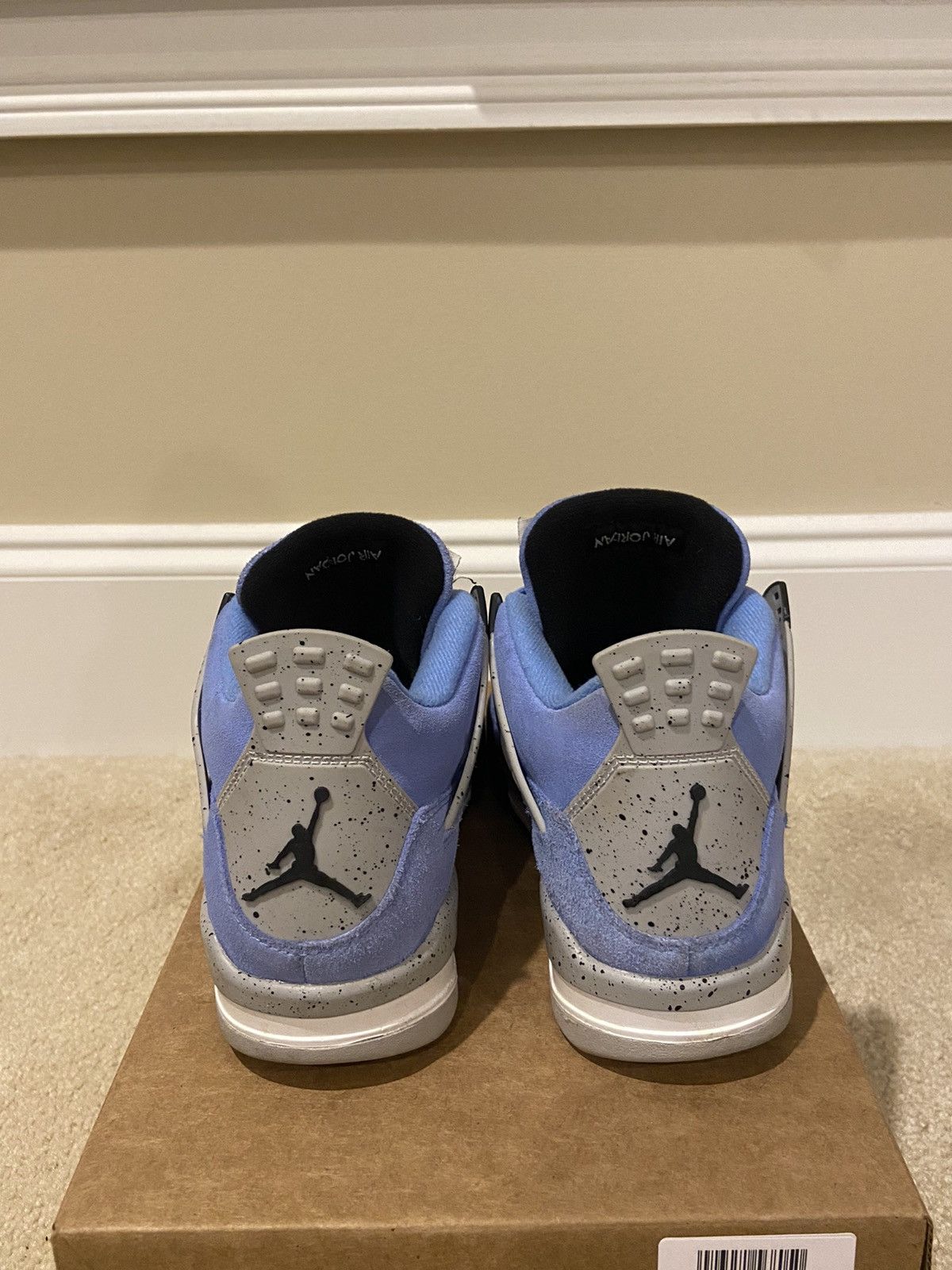 Jordan Brand Jordan 4 University Blue Size 6.5 Size US 6.5 / EU 39-40 - 4 Thumbnail