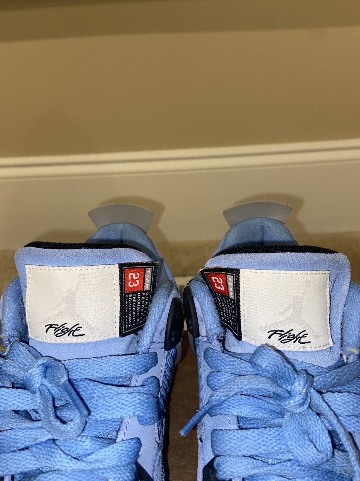 Jordan Brand Jordan 4 University Blue Size 6.5 Size US 6.5 / EU 39-40 - 8 Thumbnail