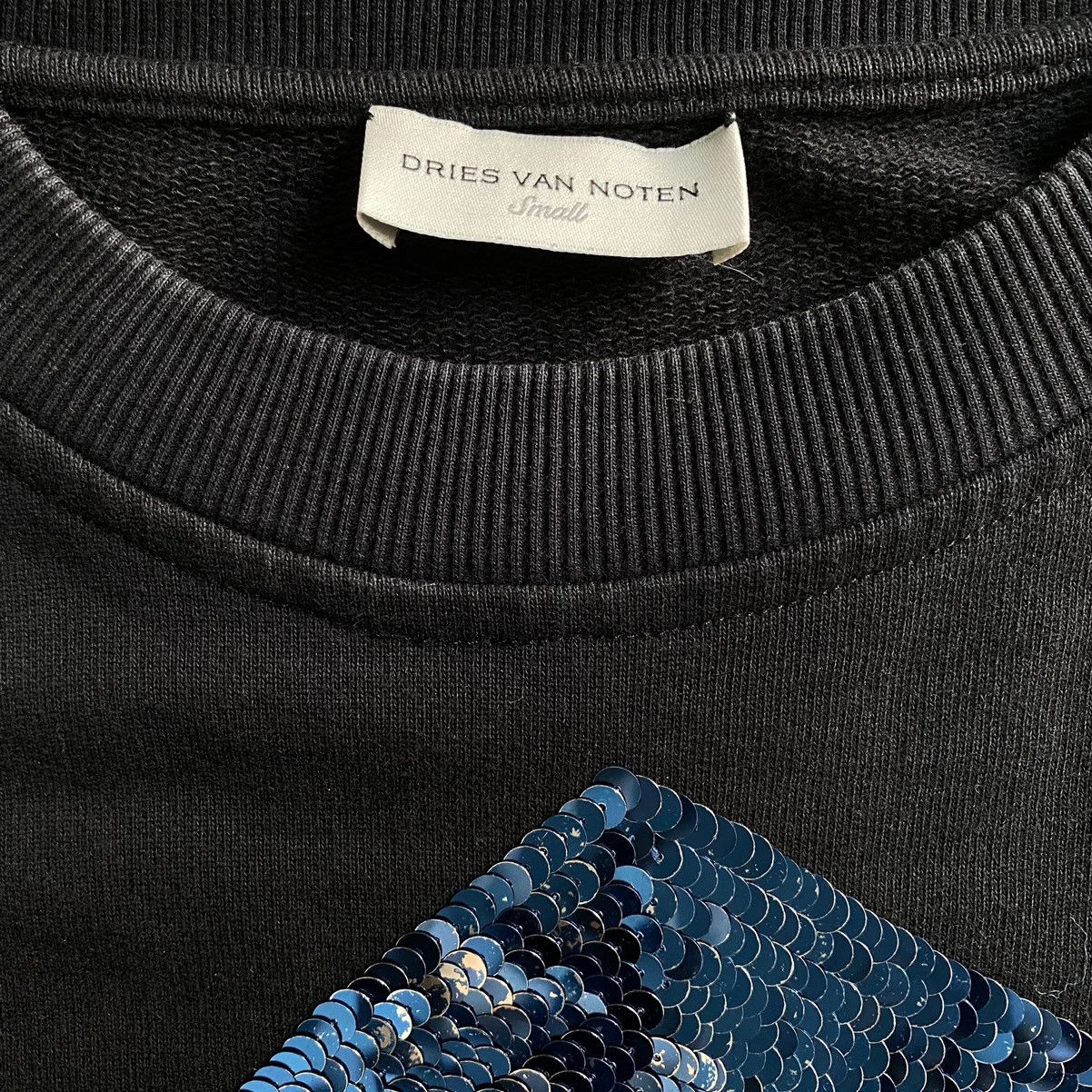 Dries Van Noten Sequin Oversize Sweater Fit Large Size US S / EU 44-46 / 1 - 4 Thumbnail