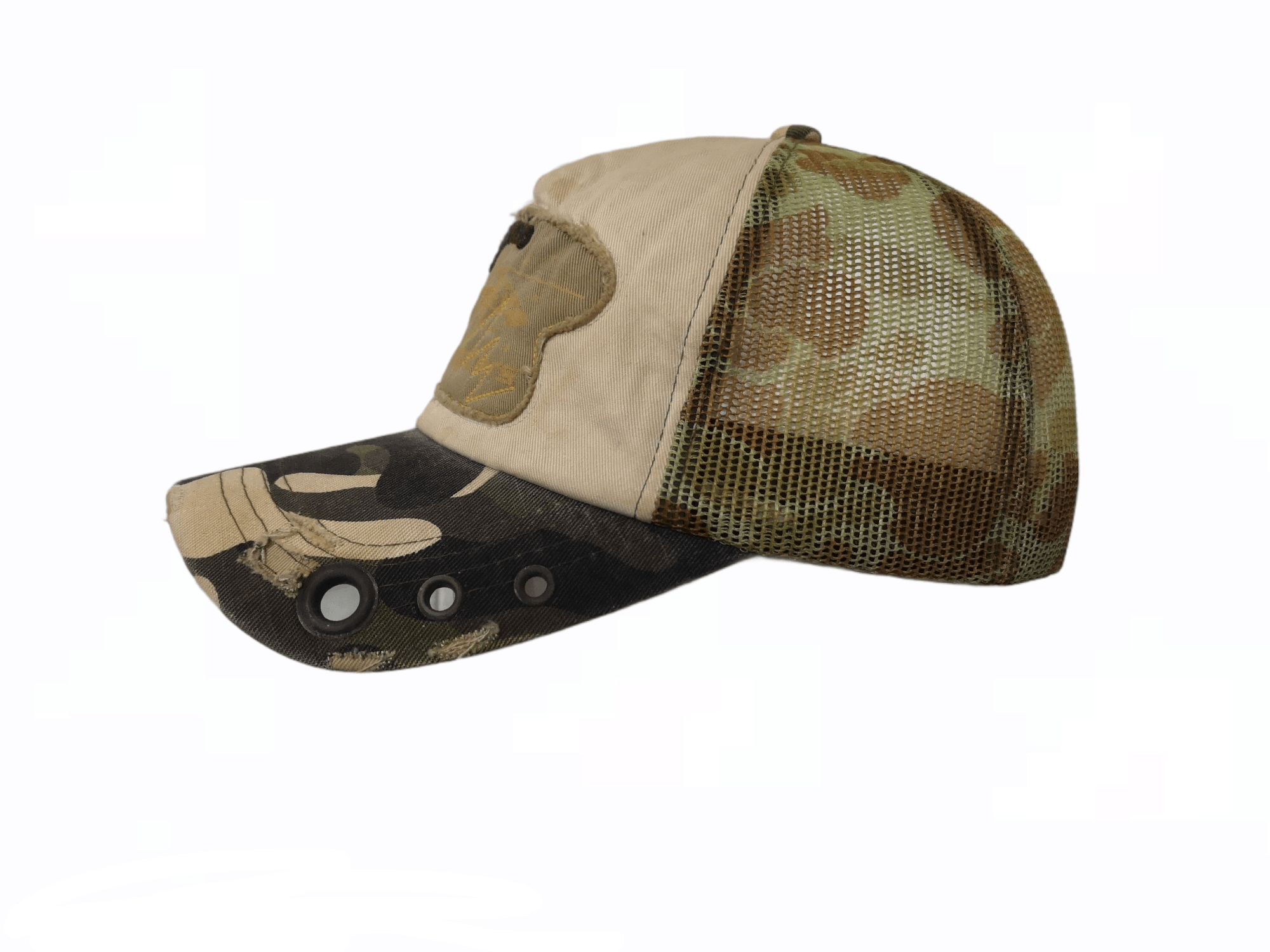 Aviatic RARE🔥TRANSGENIC JETCOPTER CAMO TRUCKER SNAPBACK Size ONE SIZE - 5 Thumbnail