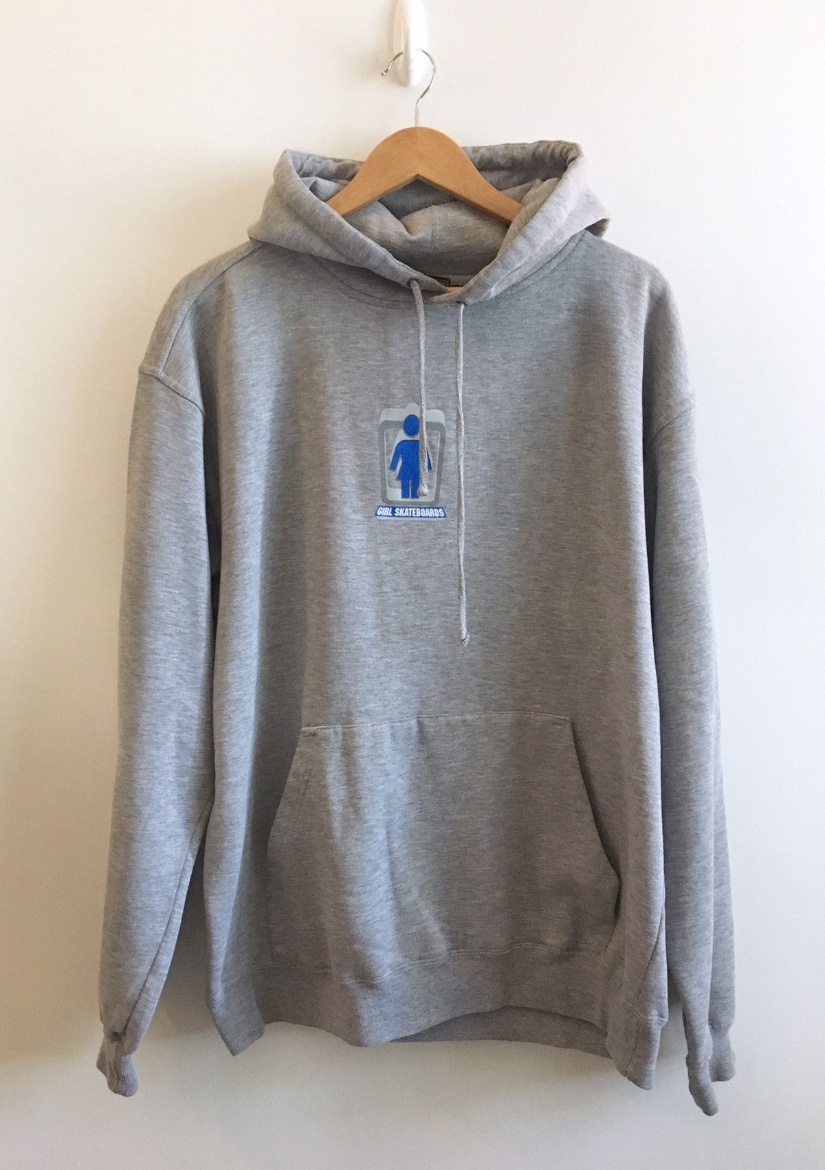 行列のできるレビュー商品、集めました。高評価アイテム × Skateboards Girl Vintage Girl Grey Hoodie 90s Vintage トップス