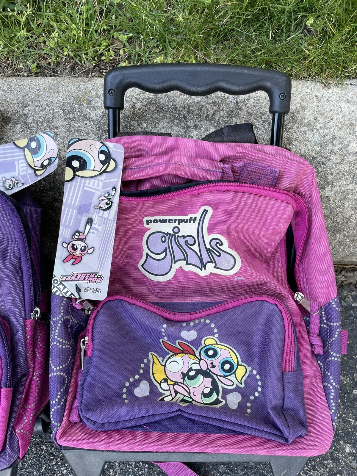 Cartoon Network (ONE) 2001 Power Puff Girls Mini suitcase/Backpack y2k Size ONE SIZE - 3 Thumbnail