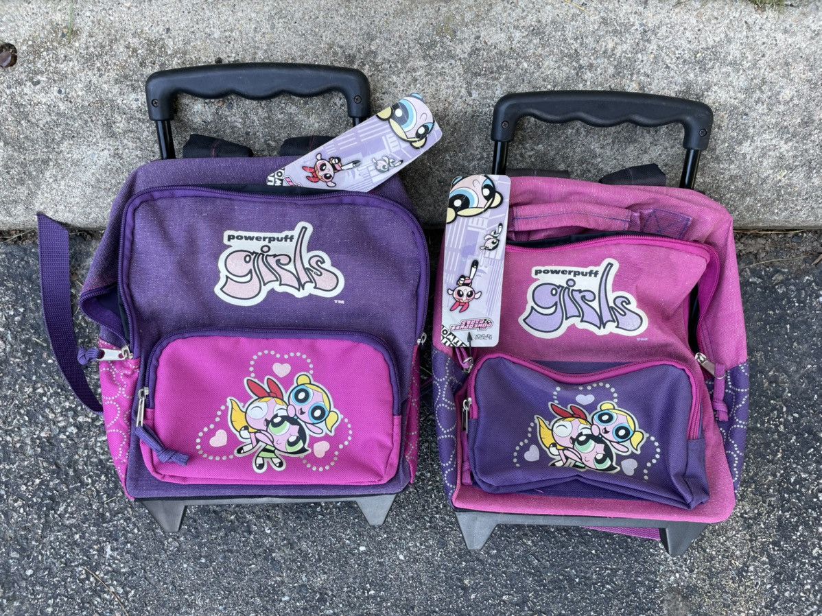 Cartoon Network (ONE) 2001 Power Puff Girls Mini suitcase/Backpack y2k Size ONE SIZE - 1 Thumbnail