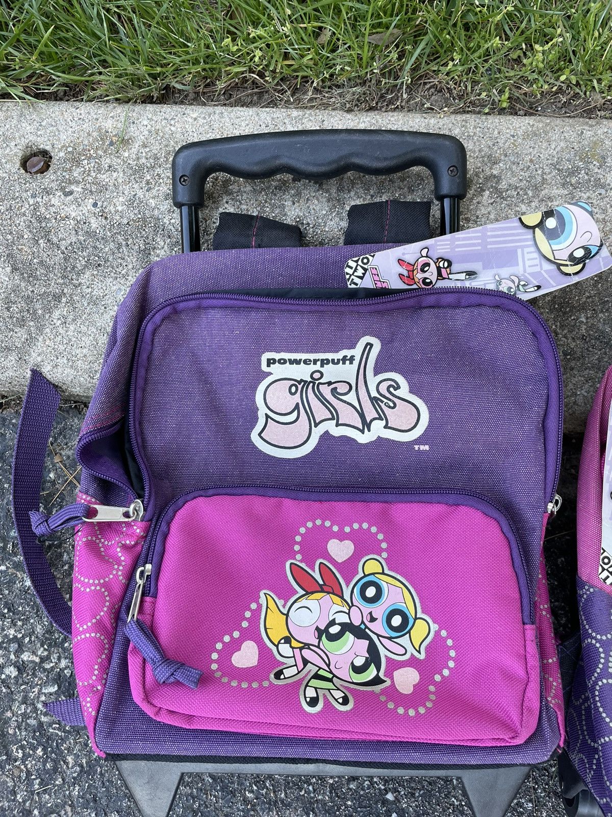 Cartoon Network (ONE) 2001 Power Puff Girls Mini suitcase/Backpack y2k Size ONE SIZE - 2 Thumbnail