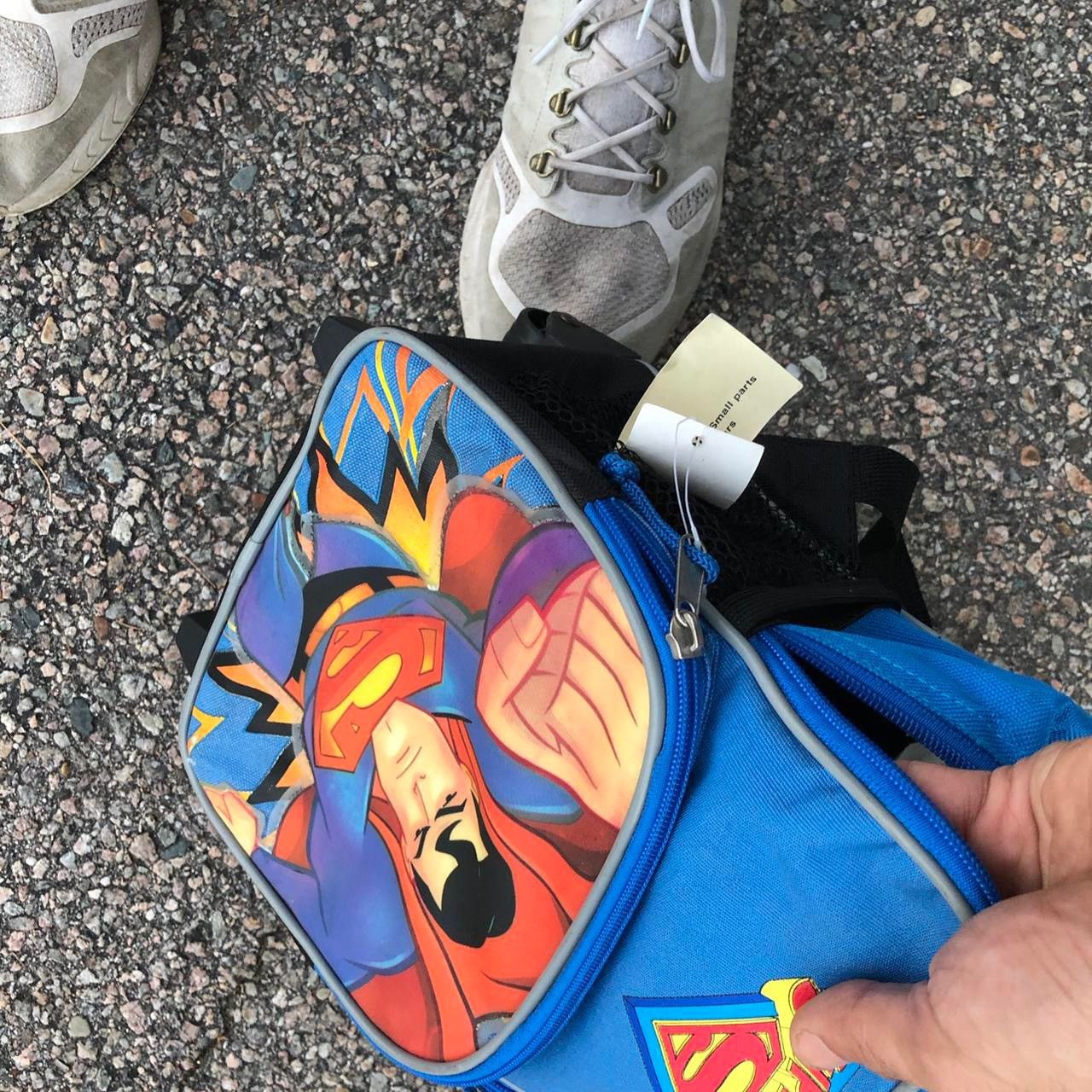 DC Comics NWT Y2K Kids Superman Backpack Cartoon Network bag suitcase Size ONE SIZE - 2 Thumbnail