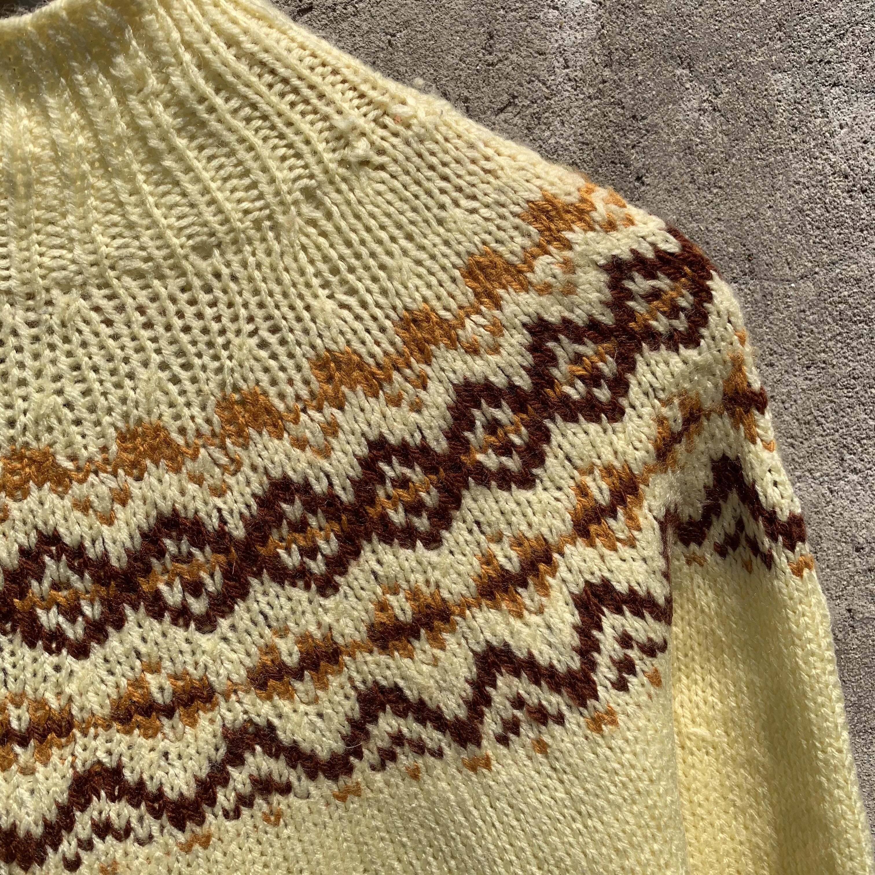Homespun Knitwear Icelandic Japanese Vintage Knit Pullover Turtleneck Sweater Size US M / EU 48-50 / 2 - 5 Thumbnail