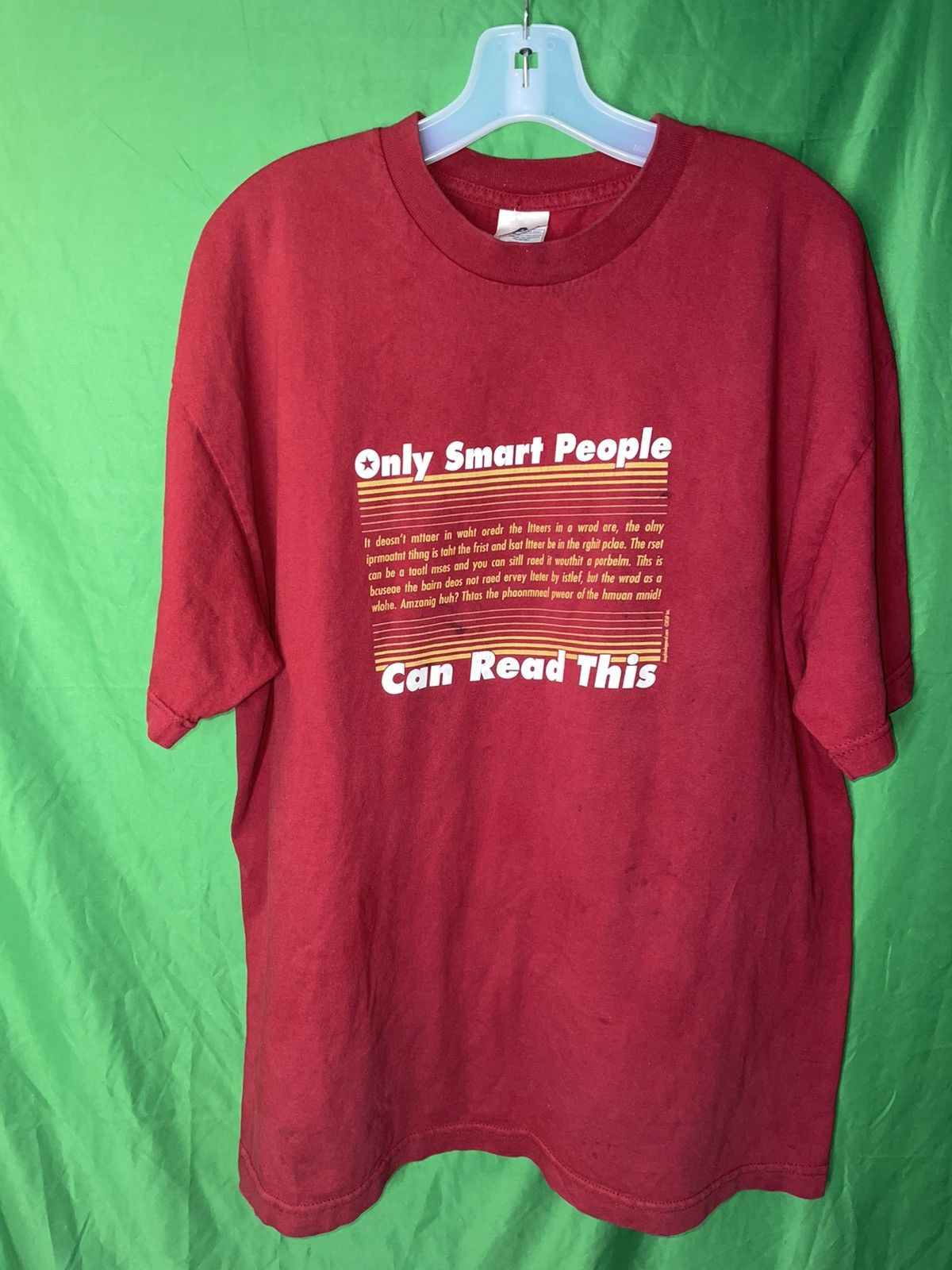 Vintage 90s Vintage Funny Teacher School Joke T-Shirt Y2K Size US XL / EU 56 / 4 - 1 Thumbnail