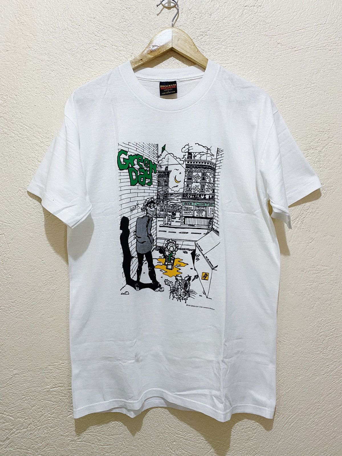 Band Tees × Vintage 1994 Vintage Green Day Dookie Flower Band Tees × Vintage 1994 Vintage Green Day Dookie Flower