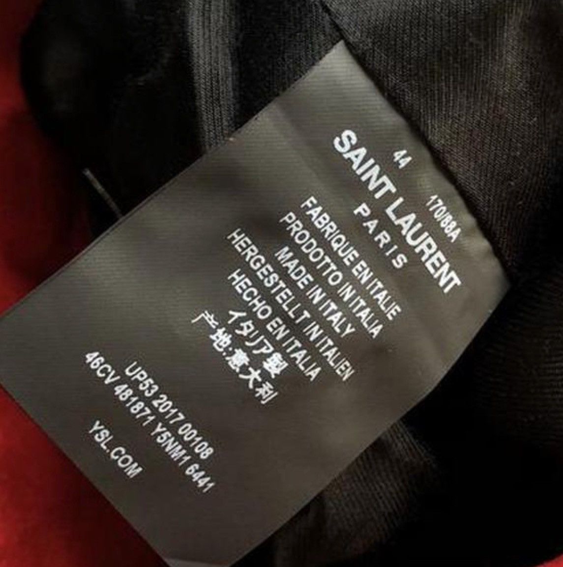 Saint Laurent Paris RARE GRAIL saint Laurent genuine suede jacket Size US S / EU 44-46 / 1 - 6 Thumbnail