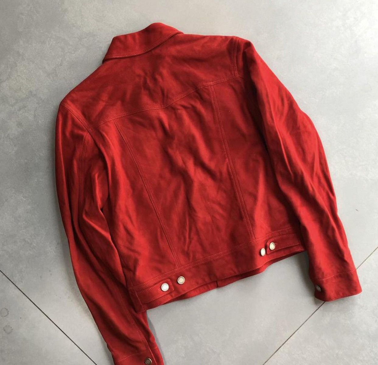 Saint Laurent Paris RARE GRAIL saint Laurent genuine suede jacket Size US S / EU 44-46 / 1 - 3 Thumbnail