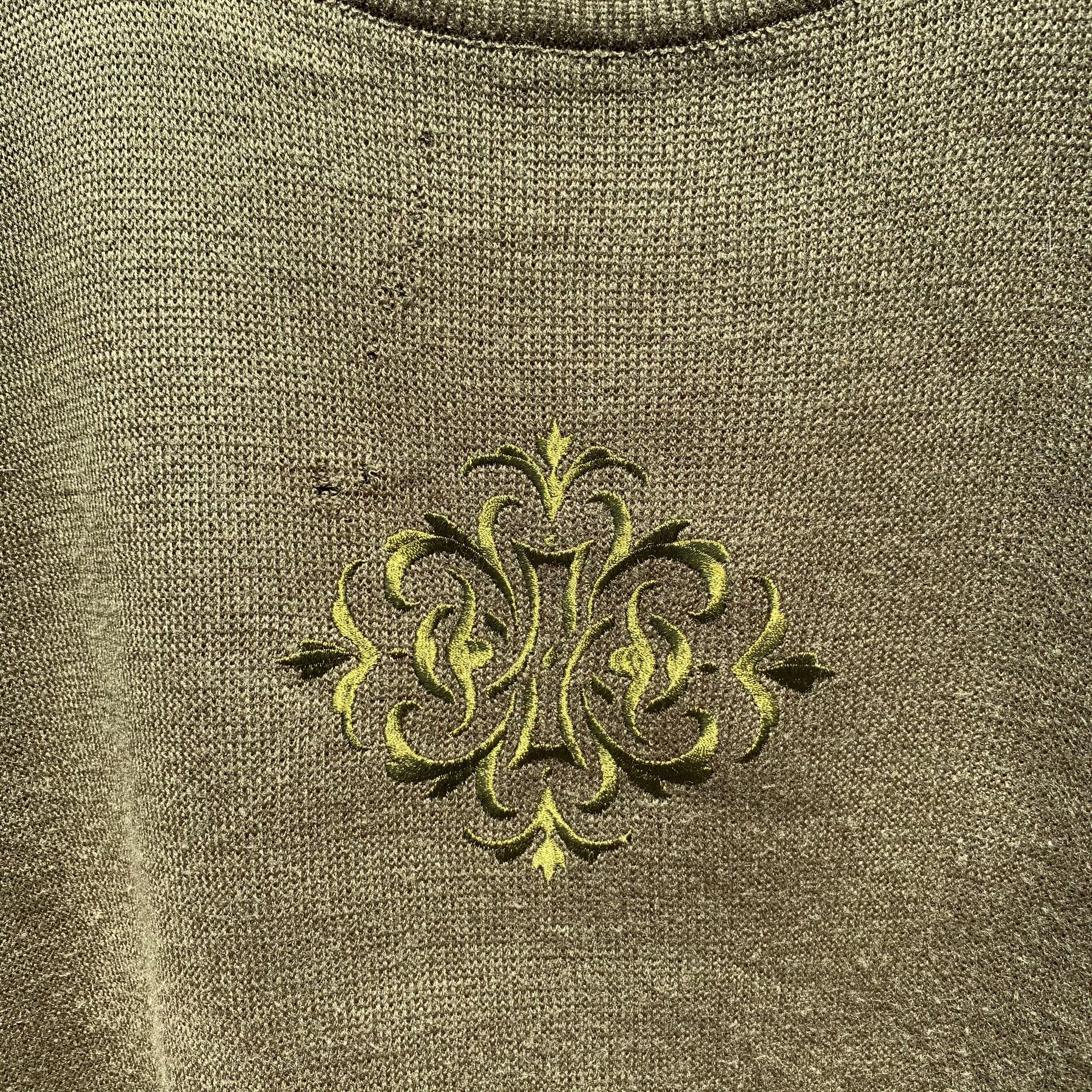Japanese Brand Three Cross Japanese Brand Knit Jumper Pullover Sweater Size US L / EU 52-54 / 3 - 5 Thumbnail