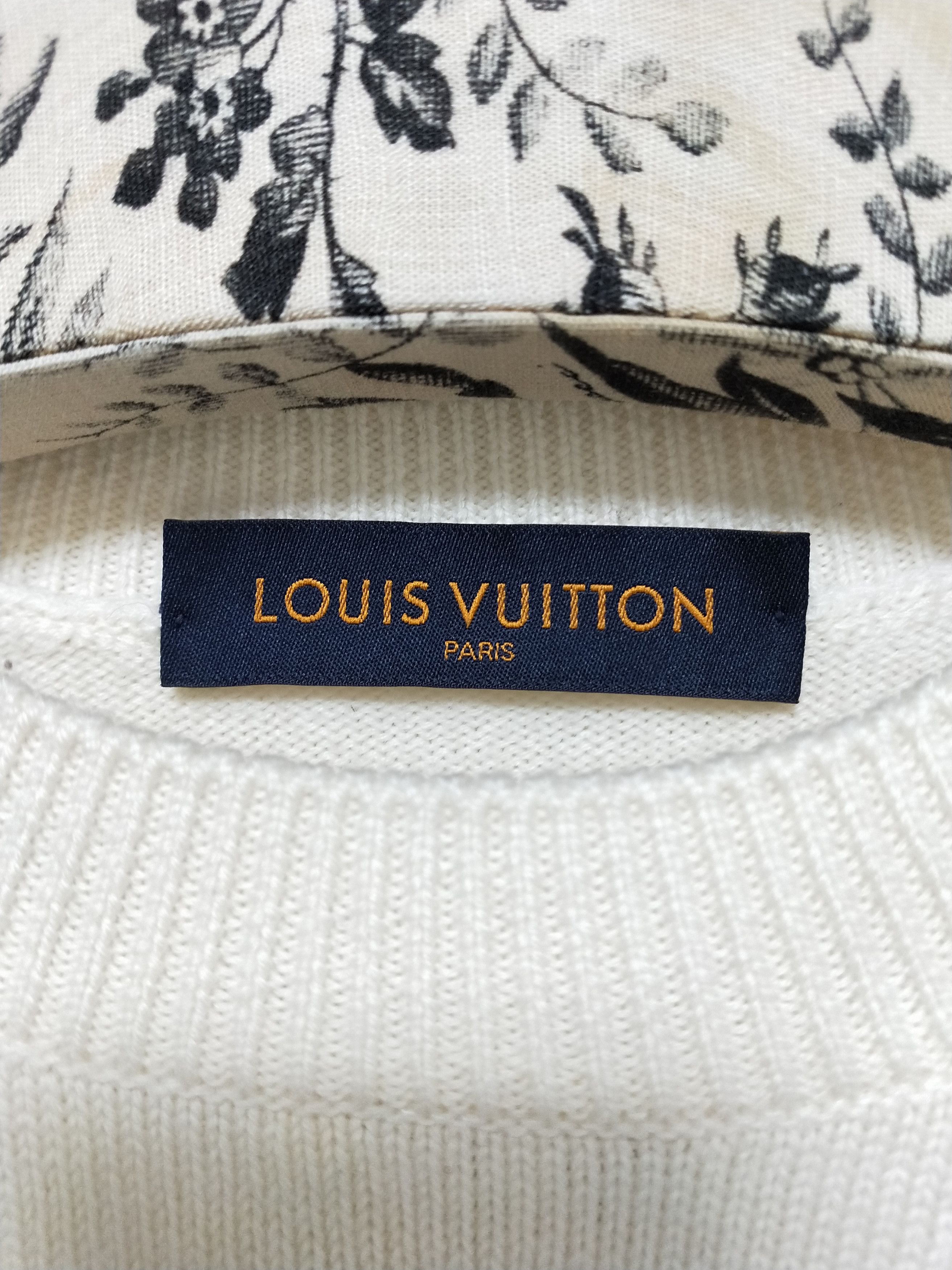 Louis Vuitton Intarsia Clock Logo Sweater Size US M / EU 48-50 / 2 - 5 Thumbnail