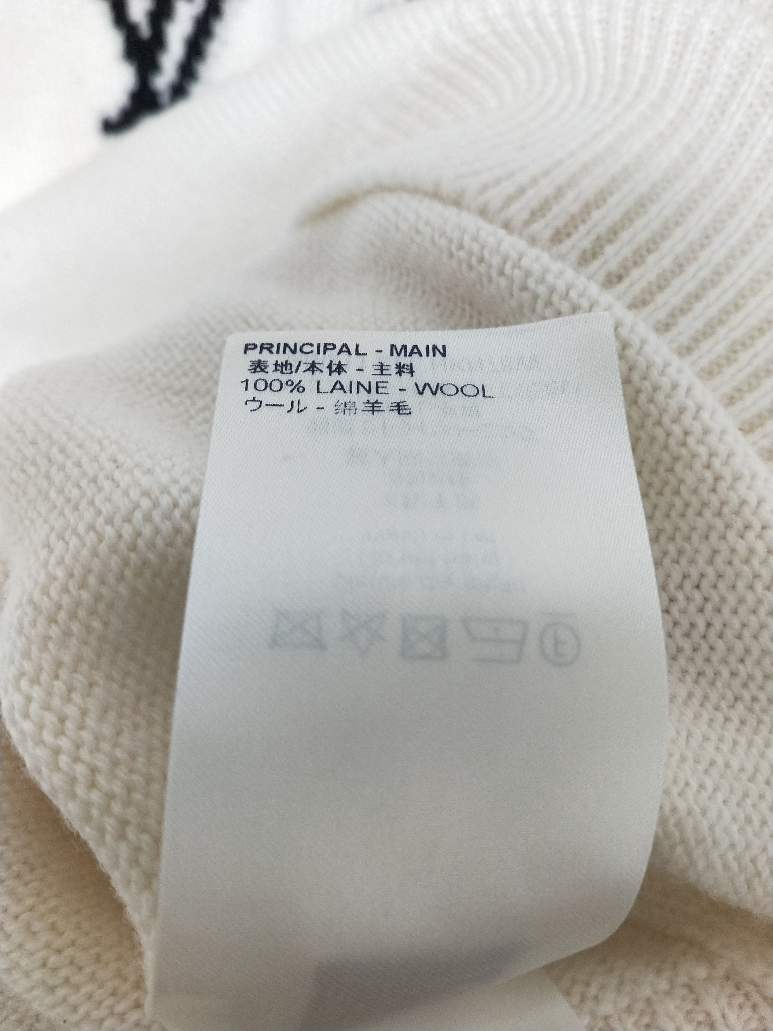 Louis Vuitton Intarsia Clock Logo Sweater Size US M / EU 48-50 / 2 - 7 Thumbnail