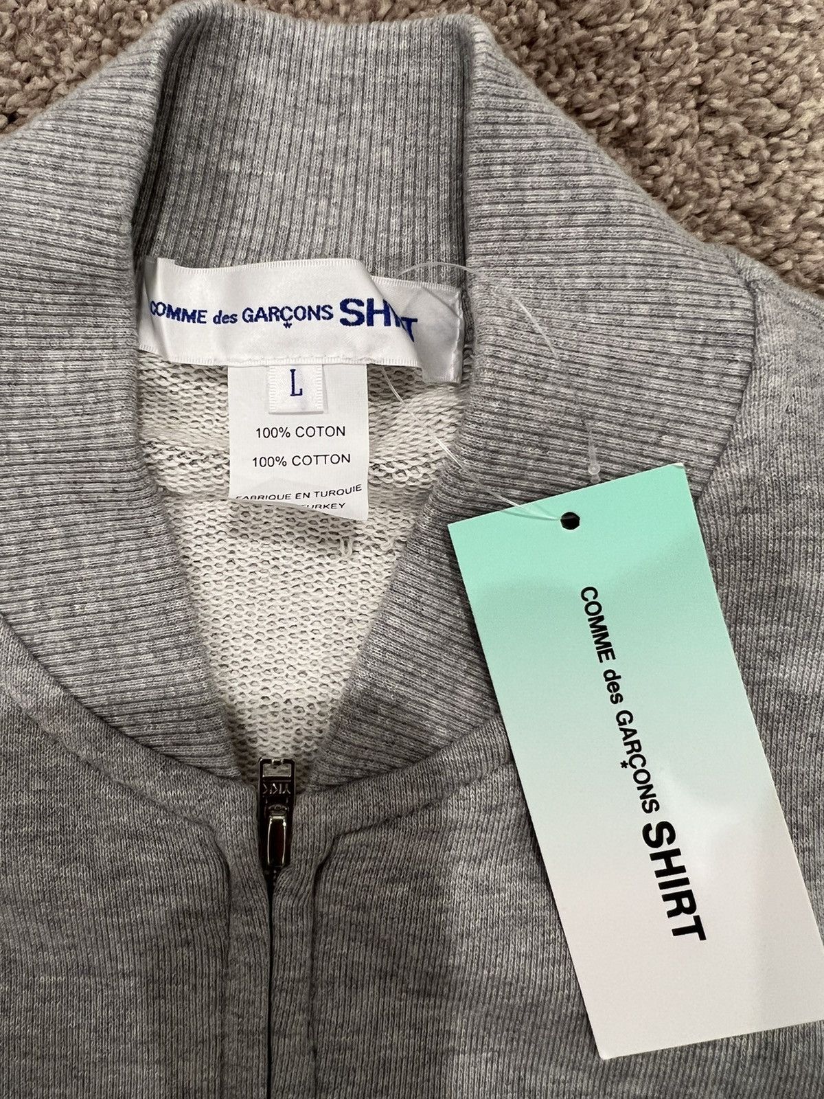Comme des Garcons × Kaws Brand new Comme des garçons X kaws zip sweatshirt print L Size US L / EU 52-54 / 3 - 4 Thumbnail