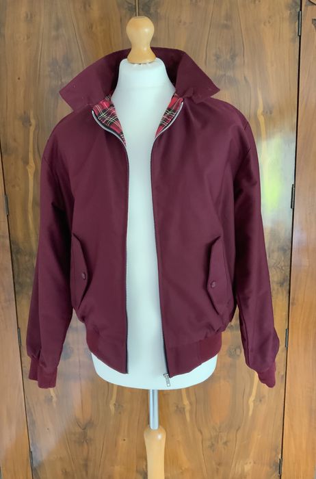 Other Maroon Harrington jacket ska mod skinhead bomber | Grailed