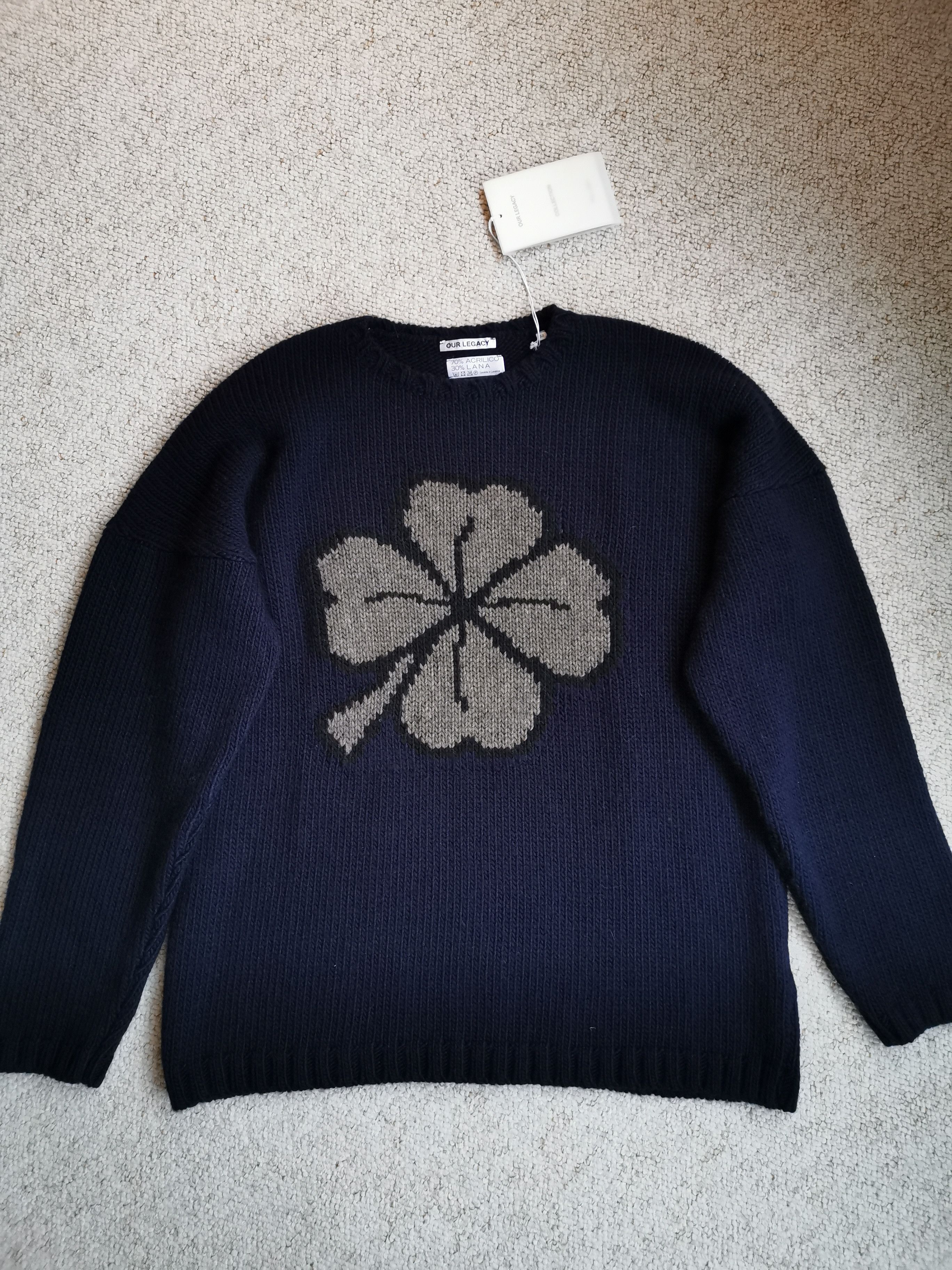 ourlegacy POPOVER ROUNDNECK LUCKY CLOVER