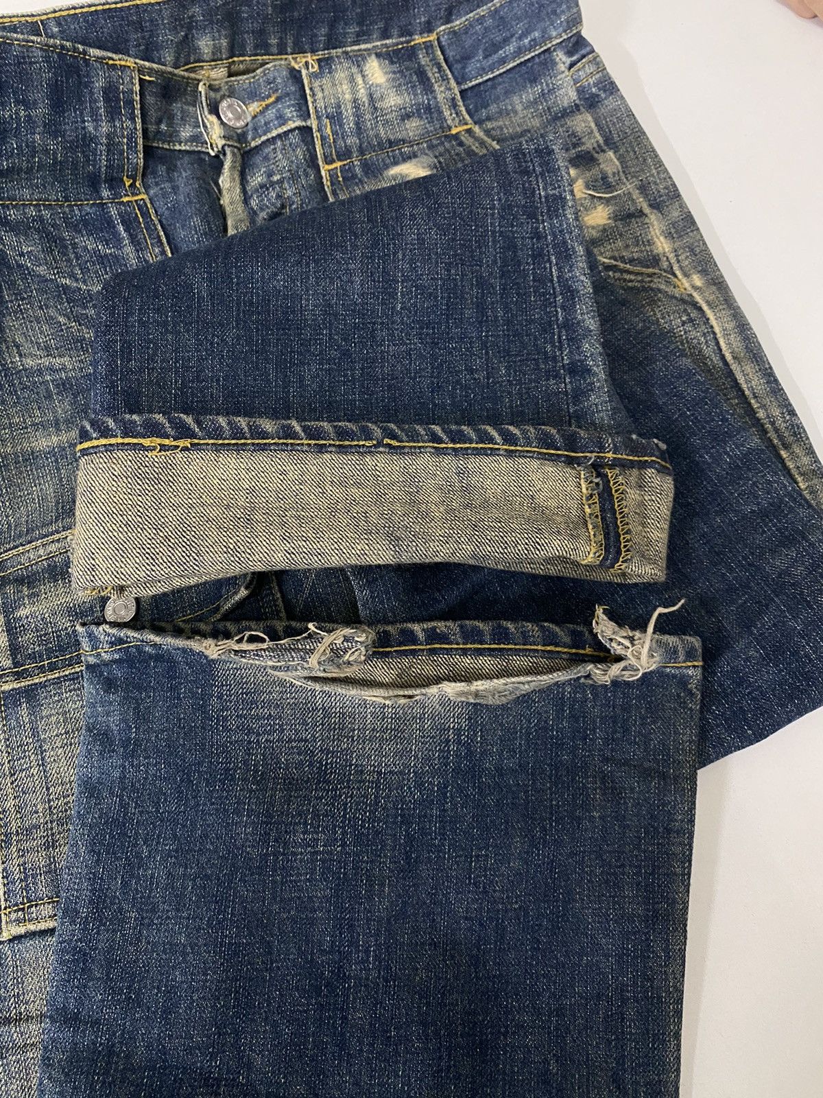 Justin 🔥Flare Vintage Bushpants Justin Distressed Denim💥 Size US 32 / EU 48 - 9 Thumbnail