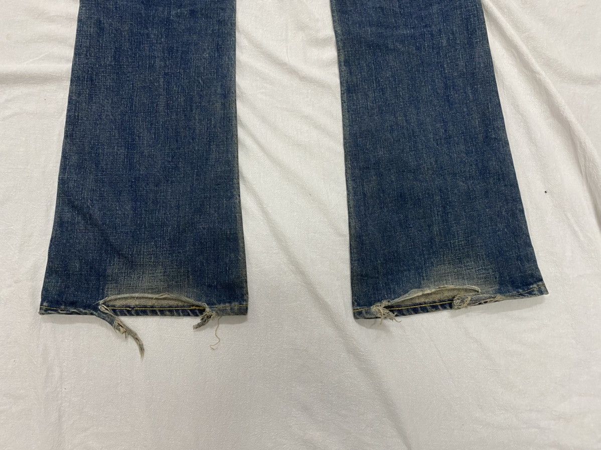 Justin 🔥Flare Vintage Bushpants Justin Distressed Denim💥 Size US 32 / EU 48 - 10 Thumbnail