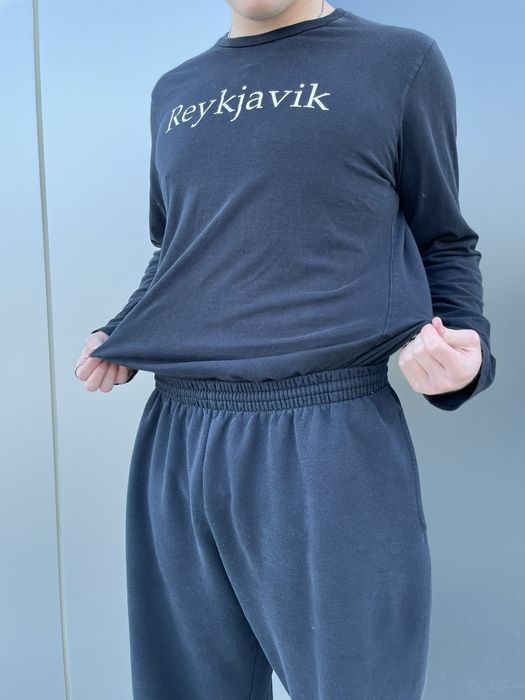 柄デザイン無地Helmut lang Reykjavik - Tシャツ/カットソー(七分/長袖)