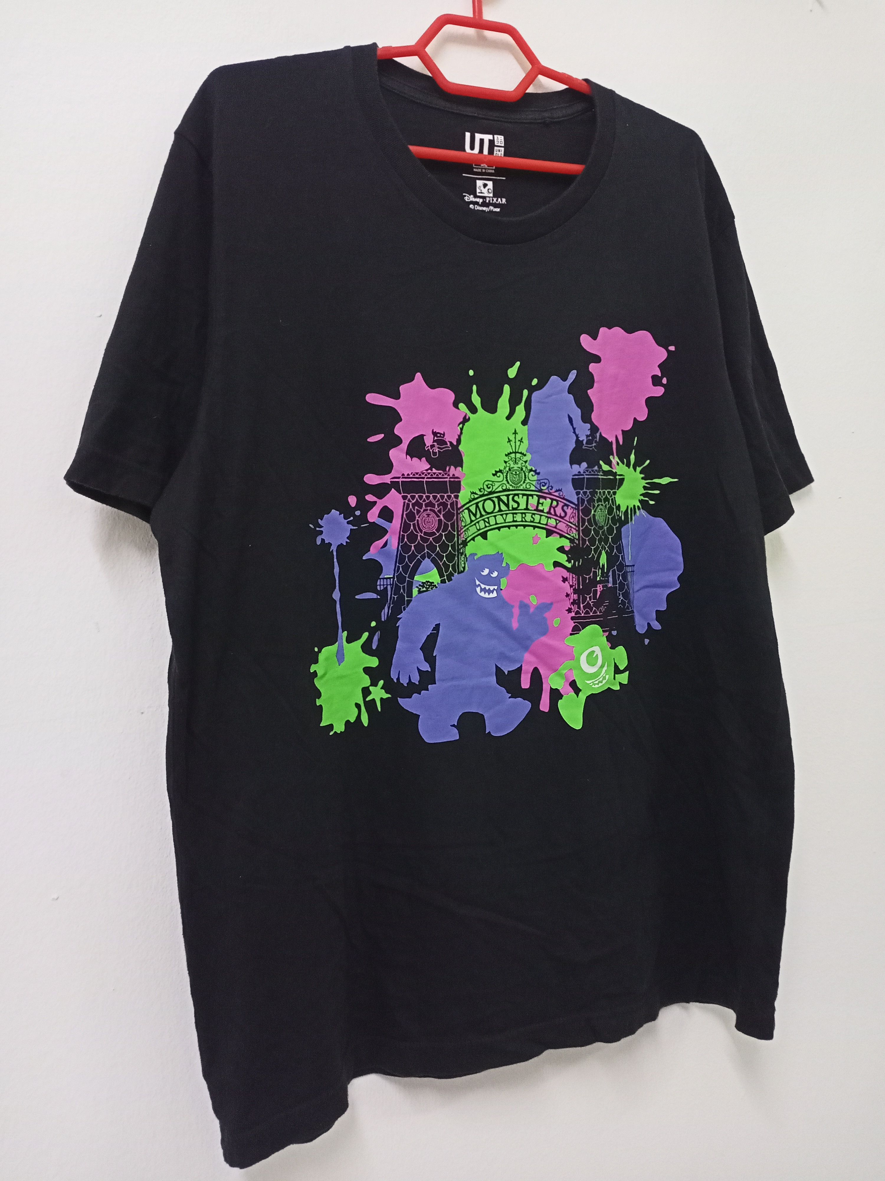 Disney × Japanese Brand × Uniqlo Monsters University Movie T-shirt Size US L / EU 52-54 / 3 - 4 Thumbnail