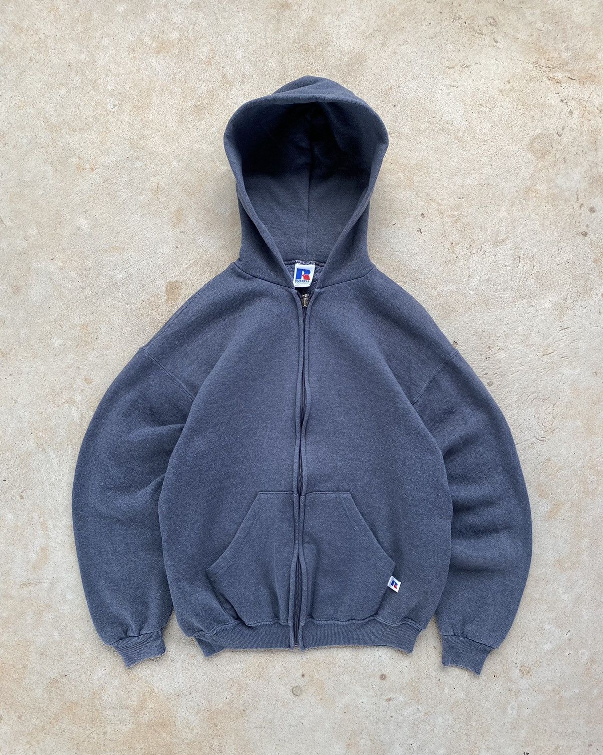 Vintage Vintage Russell Athletic Zip Up Hoodie Grailed