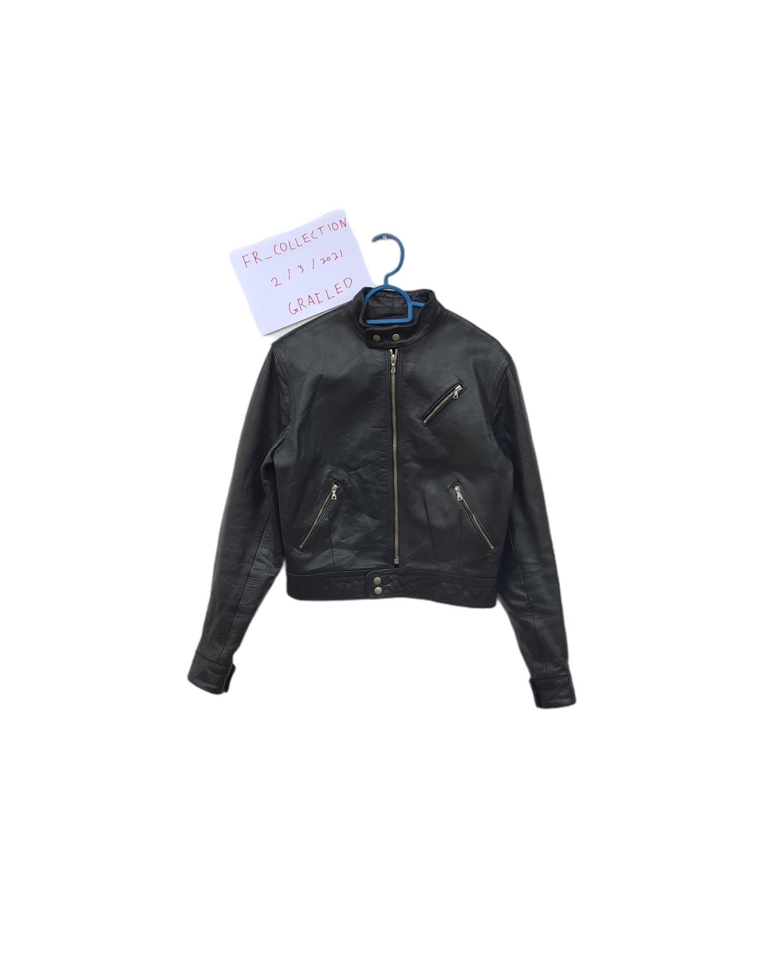 A.P.C. Leather Riders Jacket Black | END. (SG)