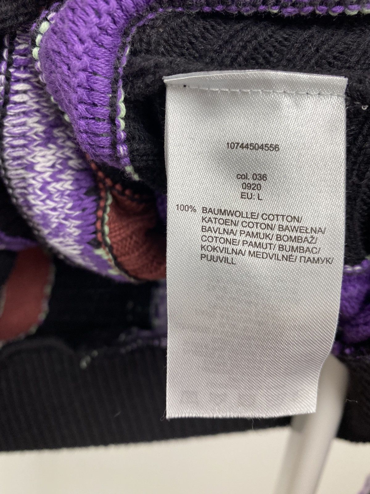 Review × Vintage Review vintage purple sweater Coogi style cable knit Size US L / EU 52-54 / 3 - 7 Thumbnail