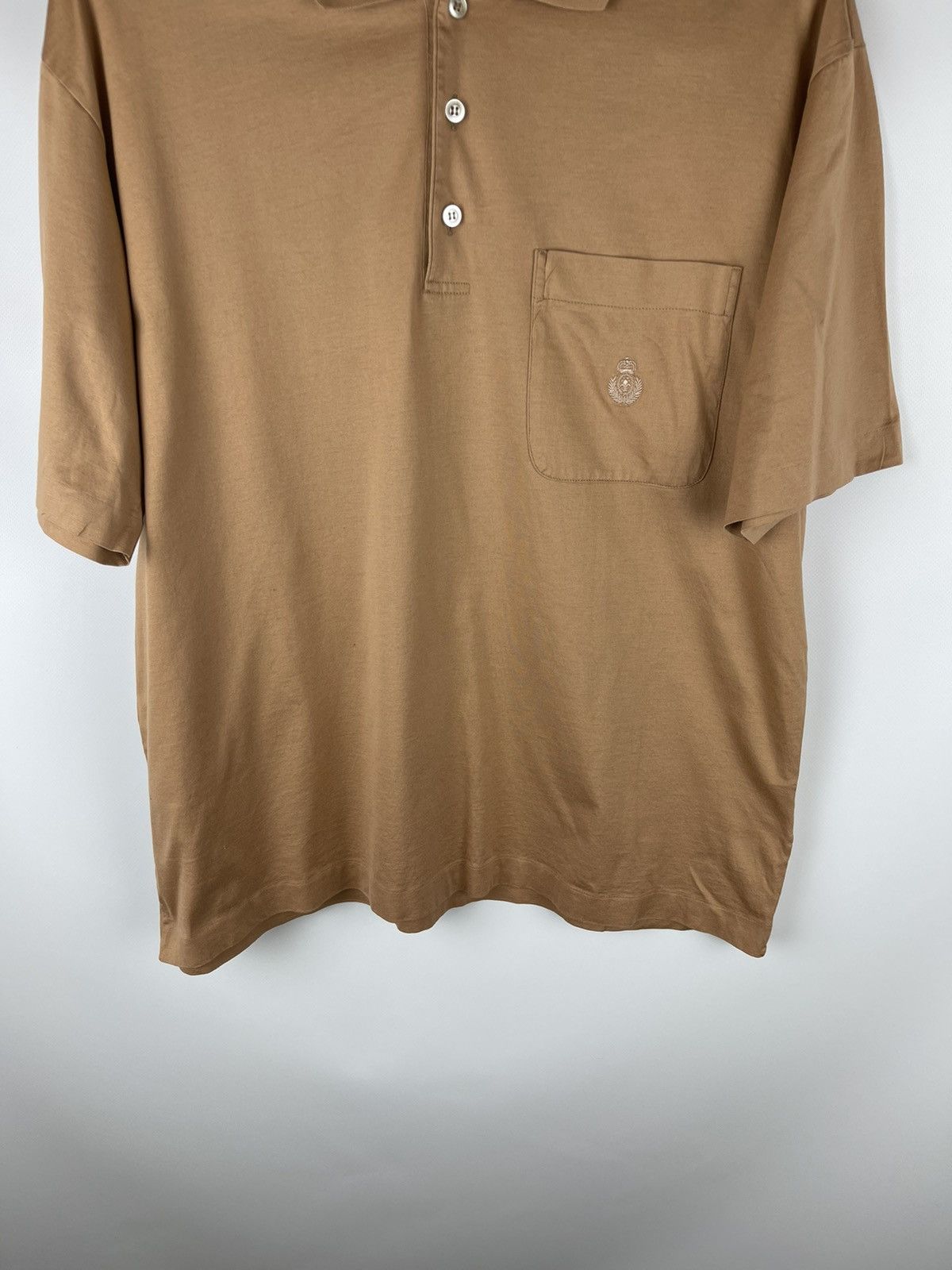 Other Flotta Mercantile logo pocket made in Italy polo shirt Size US L / EU 52-54 / 3 - 3 Thumbnail