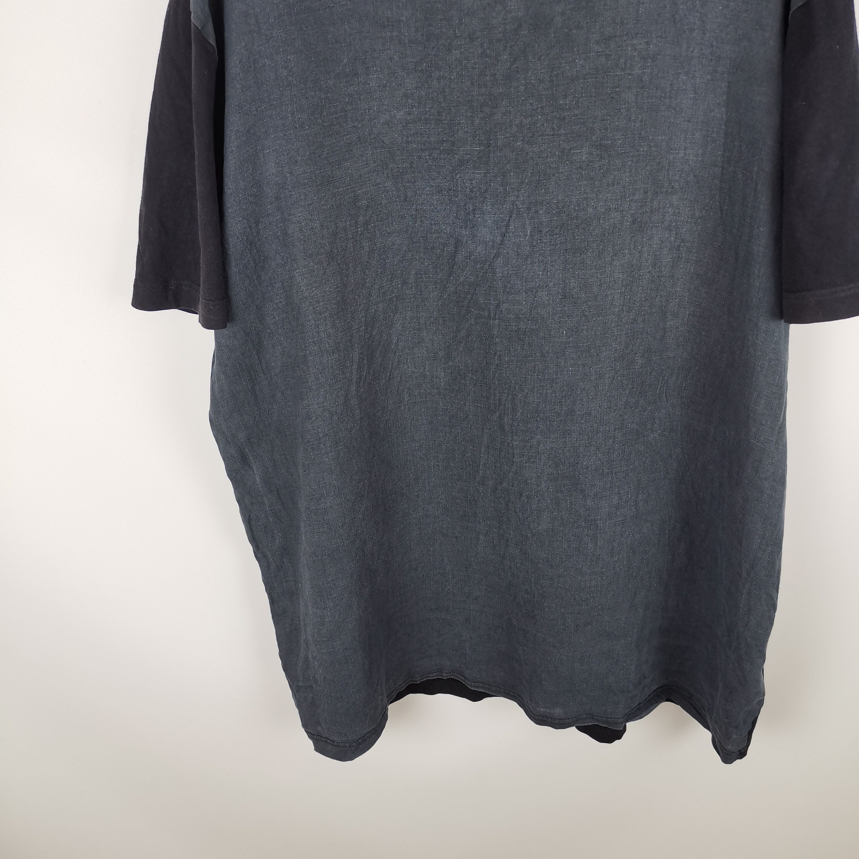 Cos Cos hemp cotton blue black hype tee shirt Size US XL / EU 56 / 4 - 4 Thumbnail