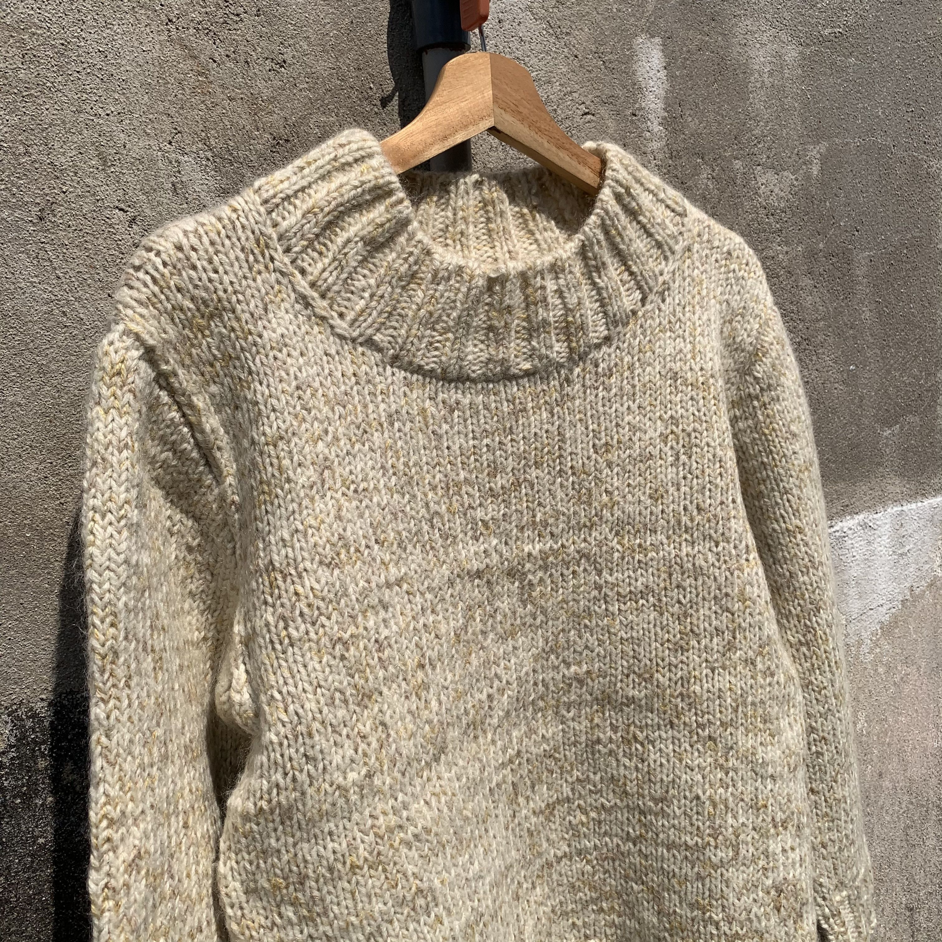 Homespun Knitwear MOHAIR Baggy Knit Jumper Japanese Vintage Pullover Sweater Size US S / EU 44-46 / 1 - 5 Thumbnail