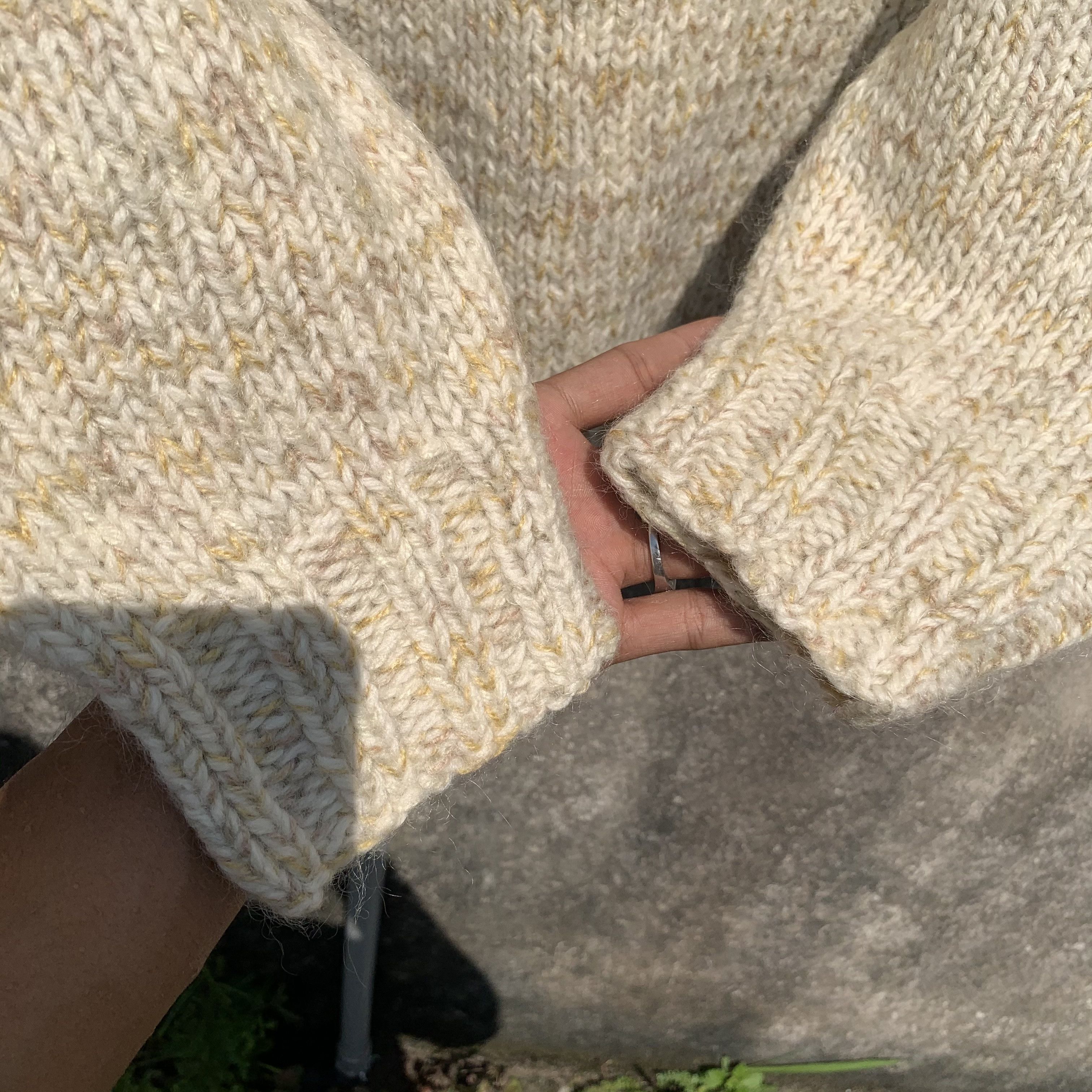 Homespun Knitwear MOHAIR Baggy Knit Jumper Japanese Vintage Pullover Sweater Size US S / EU 44-46 / 1 - 6 Thumbnail