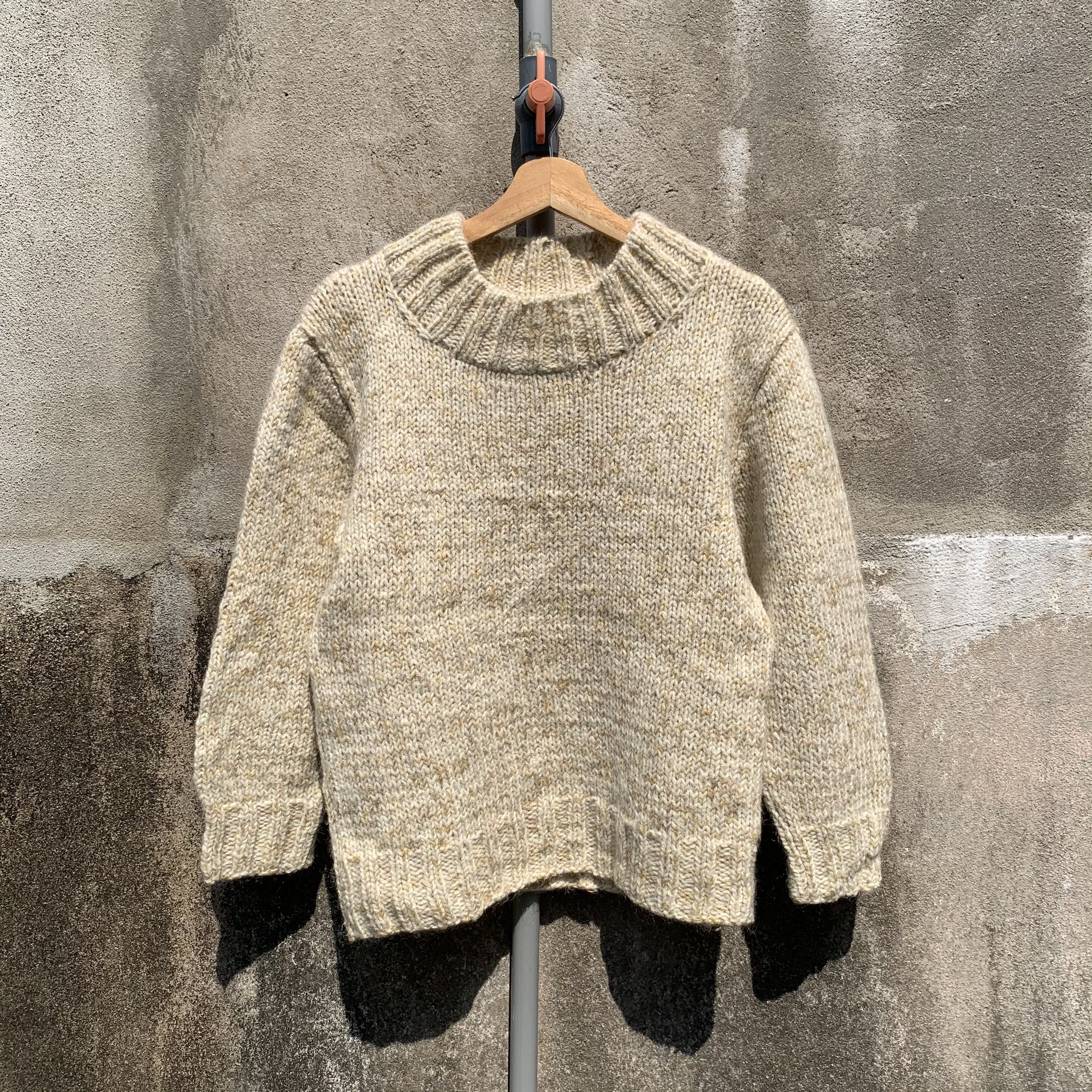 Homespun Knitwear MOHAIR Baggy Knit Jumper Japanese Vintage Pullover Sweater Size US S / EU 44-46 / 1 - 1 Thumbnail